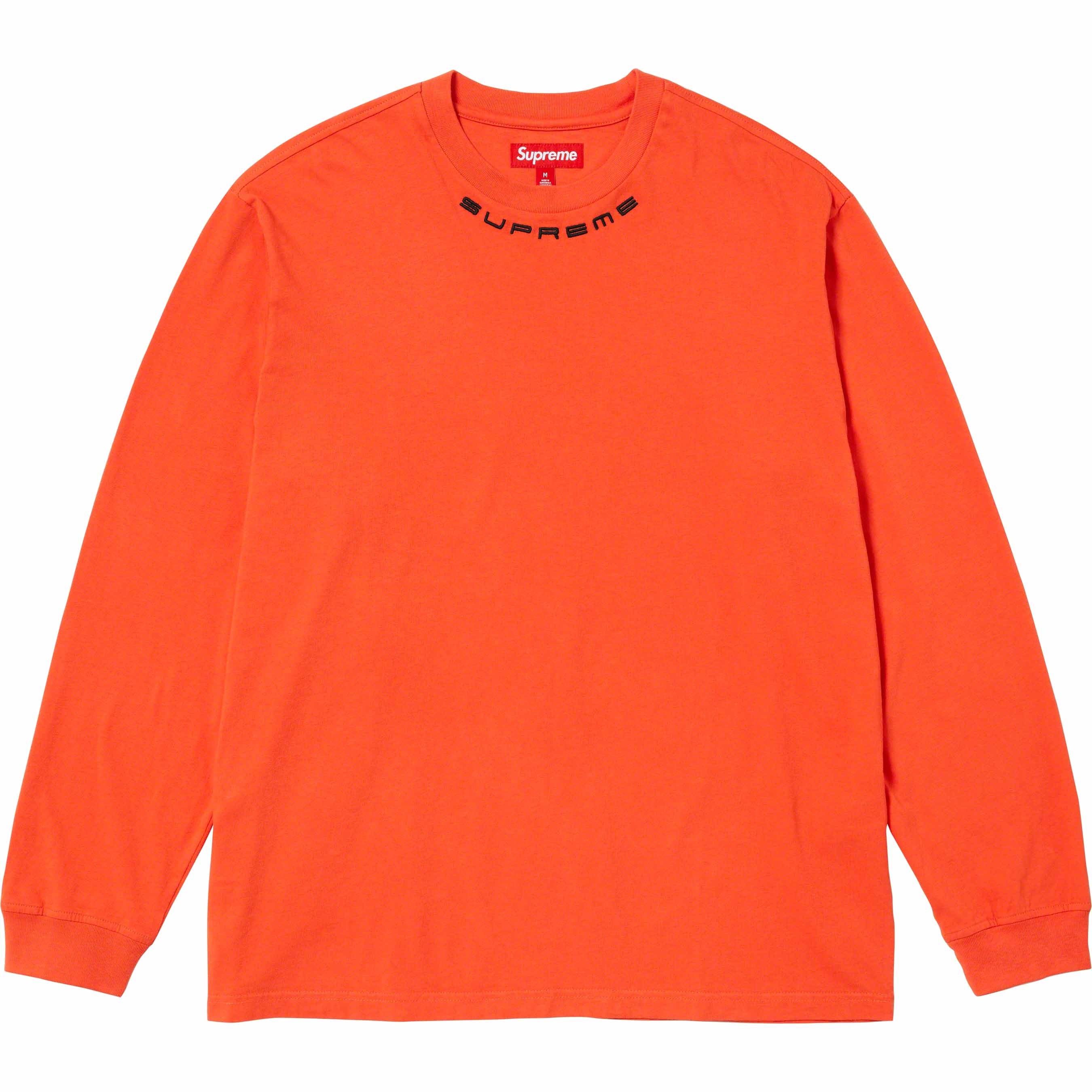 Collar Logo L/S Top view 16